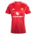 Maillot de foot Manchester United Domicile vêtements Femmes 2024-25 Manches Courtes